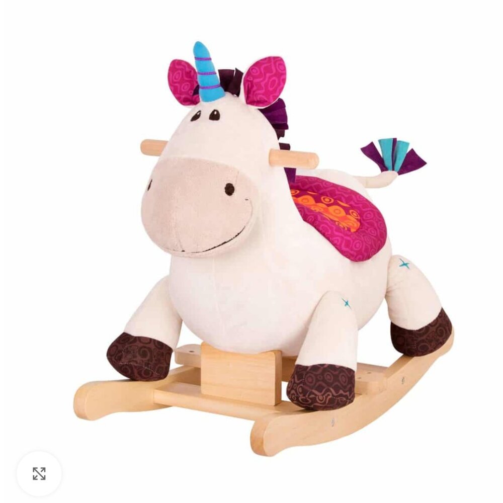 B. toys Wooden Unicorn Rocker Rodeo Rocker – Dilly-Dally